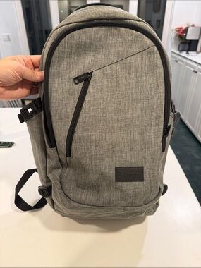 Mancro Grey Travel & Tech Backpack
